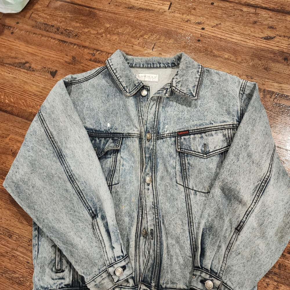 Lawman Stonewashed Denim Jacket